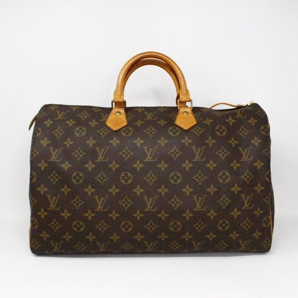 LOUIS VUITTON #36771 Monogram Canvas Speedy 40 - Picture 1 of 7